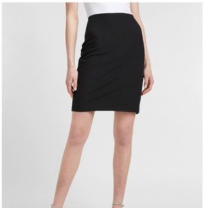 Express High Waisted Supersoft Twill Pencil Skirt